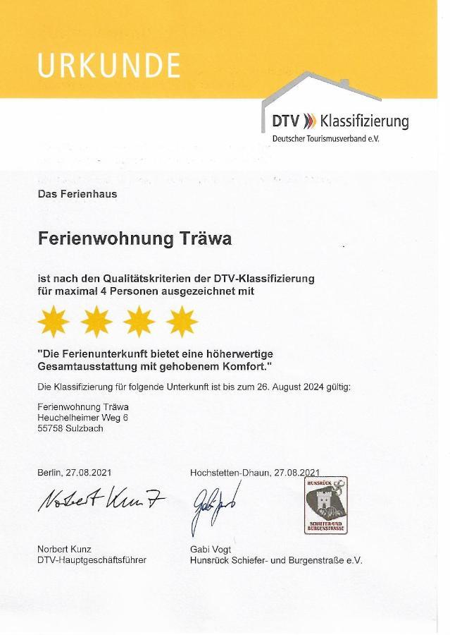 Ferienwohnung Traewa Sulzbach  Ngoại thất bức ảnh